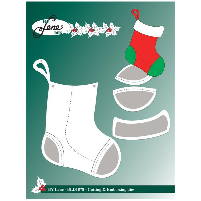 By Lene - XL Christmas Stockinge - BLD1878