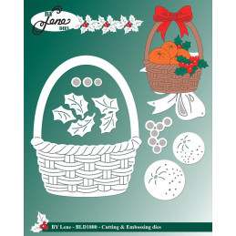 By Lene - Christmas Basket - BLD1880
