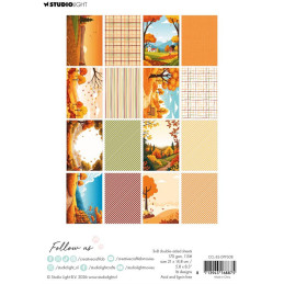 Studio Light - Paper Pad A5 - Golden Fall