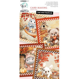 Studio Light - Card Making Pad 15x30cm - Harvest Festival - CCL-ES-CMP47