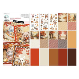 Studio Light - Card Making Pad 15x30cm - Harvest Festival - CCL-ES-CMP47