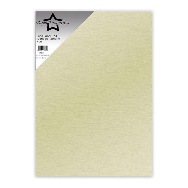 Paper Favourites - Pearl Paper - Ivory