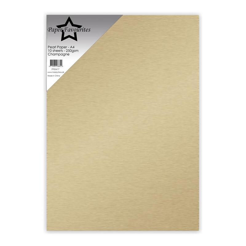 Paper Favourites - Pearl Paper - Champagne