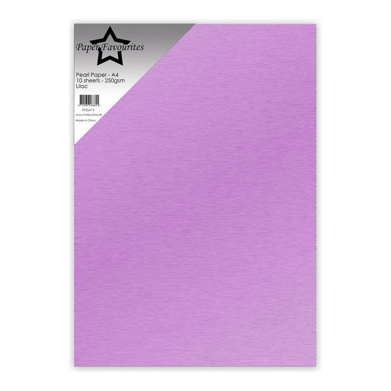 Paper Favourites - Pearl Paper - Lilac
