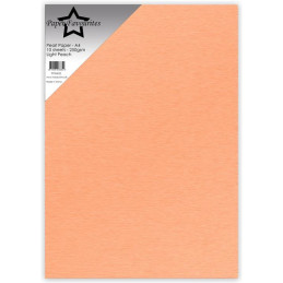 Paper Favourites - Pearl Paper - Light Peach