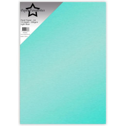 Paper Favourites - Pearl Paper - Light Blue