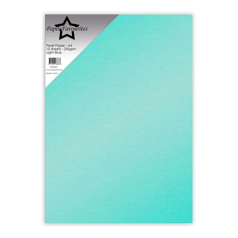 Paper Favourites - Pearl Paper - Light Blue