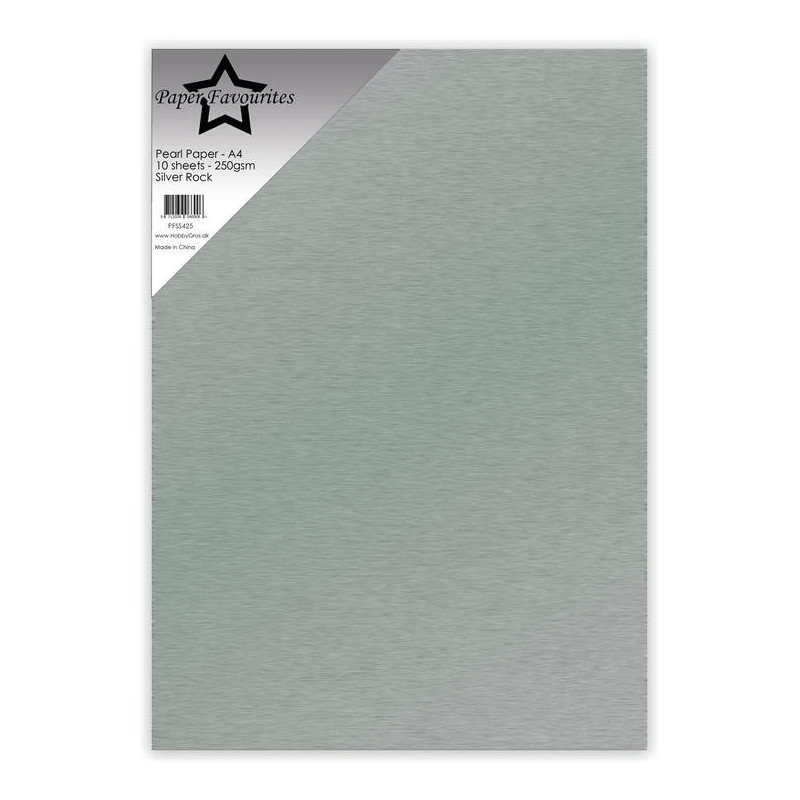 Paper Favourites - Pearl Paper - Silver Rock