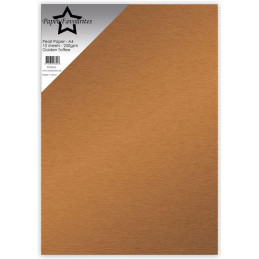 Paper Favourites - Pearl Paper - Golden Toffee