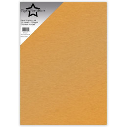 Paper Favourites - Pearl Paper - Golden Amber