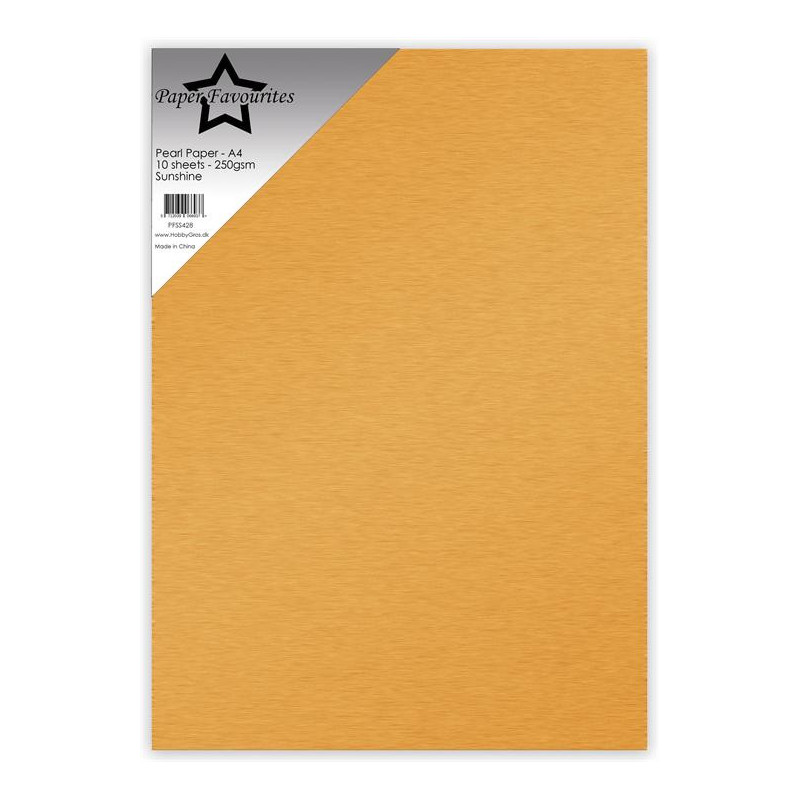 Paper Favourites - Pearl Paper - Sunshine