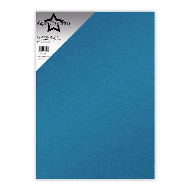 Paper Favourites - Pearl Paper - Royal Blue