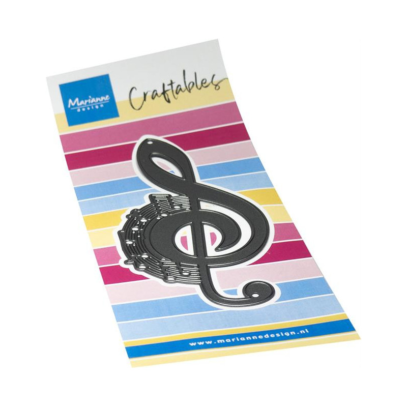Marianne Design - Craftables - Music Treble - CR1743