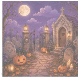 Find It Collection -  Papirpakke 6x6 - Little Boo Friends - BBPP10057