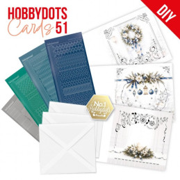 Dot And Do Cards 51 - Blue Christmas Serenity