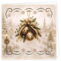 Stitch And Do Cards 41 - Joyful Christmas Bells