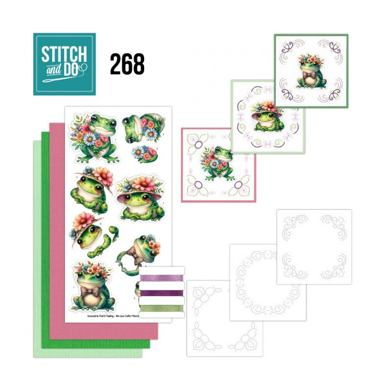 Stitch And Do 268 - Joyful Hoppers