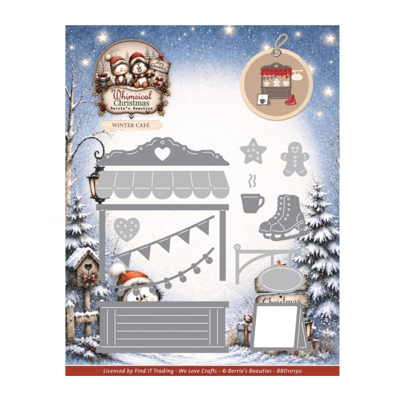 Berries Beauties - Whimsical Christmas - Winter Café - BBD10130