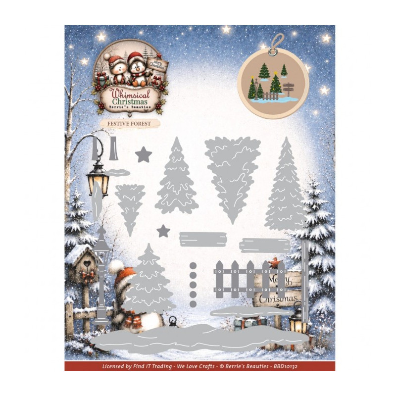 Berries Beauties - Whimsical Christmas - Festive Forest - BBD10132