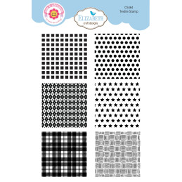 Elizabeth Craft Designs - Stamps - Cute & Whimsical - Textile