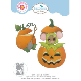 Elizabeth Craft Designs - Cute & Whimsical - Jack-o'- lantern