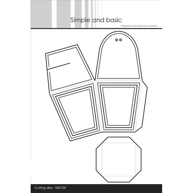 Simple And Basic - Small Basket With Closure - SBD700