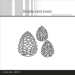 Simple And Basic - Small Chubby Pine Cones - SBD701
