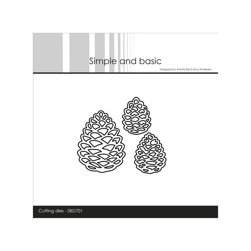 Simple And Basic - Small Chubby Pine Cones - SBD701