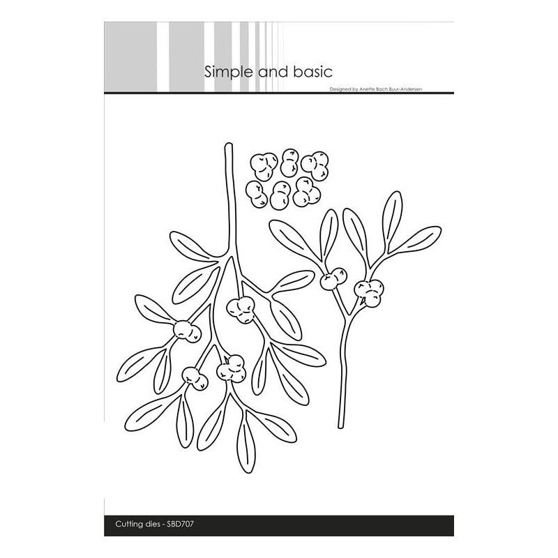 Simple And Basic - Beautiful Mistletoe MEGA - SBD707