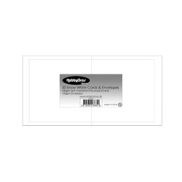 HobbyGros Storage - Kort/Kuverter 3x3 - Snow White