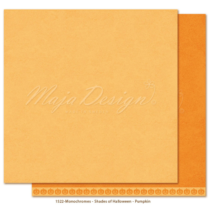 Maja Design - Monochromes - Halloween - Pumpkin - MONO-1522