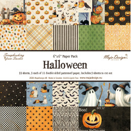 Maja Design - Papirpakke 15x15 - Halloween