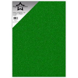 Paper Favourites - Glitter Cardstock - Green