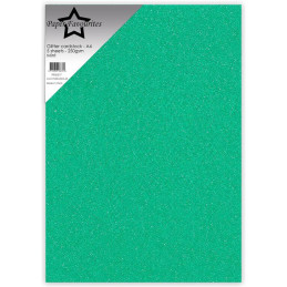 Paper Favourites - Glitter Cardstock - Mint