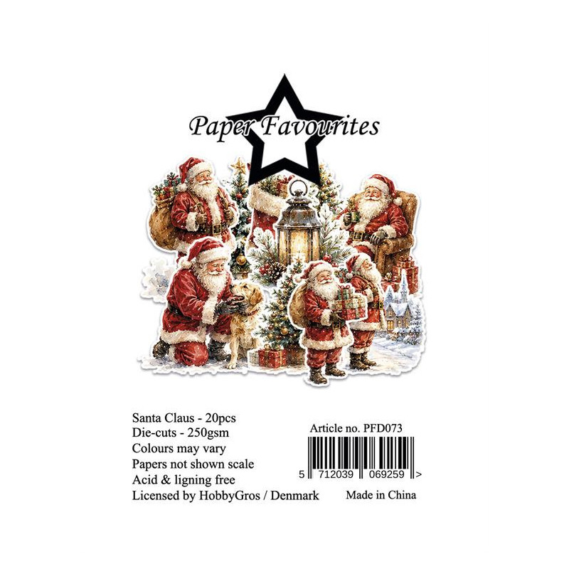 Paper Favourites - Die Cuts - Santa Claus - PFD073