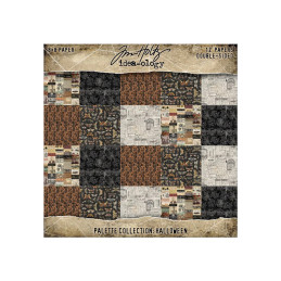 Idea-Ology - Tim Holtz - Palette Collection 8x8 - Halloween - TH94481