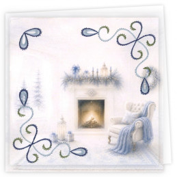 Stitch And Do Cards 44 - Blue Christmas Feelings