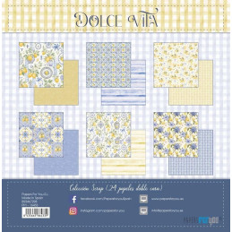 Papers For You - Papirpakke 6x6 - Dolce Vita - PFY-16433