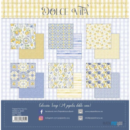 Papers For You - Papirpakke 12x12 - Dolce Vita - PFY-16421