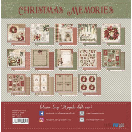 Papers For You - Papirpakke 6x6 - Christmas Memories - PFY-16534