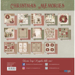 Papers For You - Papirpakke 8x8 - Christmas Memories - PFY-16533
