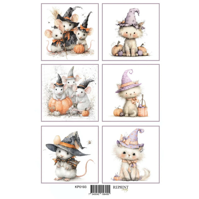 Reprint - Cutouts - Enchanted Halloween - KPA4127