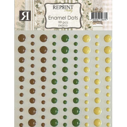 Reprint - Enamel Dots - Cozy Christmas - END013