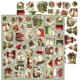 Craft O'Clock - Extras Set - Spirit Of Christmas - Mix - CC-C87-SCS-13