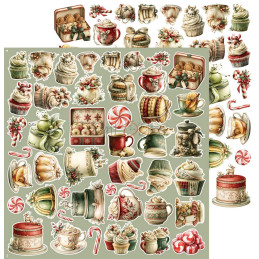 Craft O'Clock - Extras Set - Spirit Of Christmas - Mix - CC-C87-SCS-13