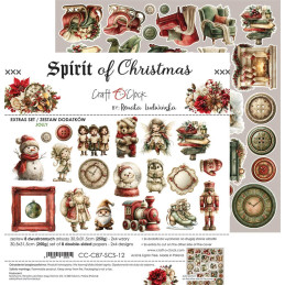 Craft O'Clock - Extras Set - Spirit Of Christmas - Mix - CC-C87-SCS-13