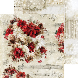 Craft O'Clock - Papirpakke 15x15 - Spirit Of Christmas - CC-C87-SCS-10