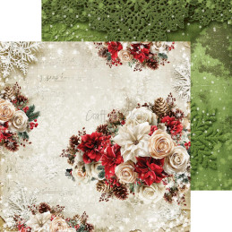 Craft O'Clock - Papirpakke 15x15 - Spirit Of Christmas - CC-C87-SCS-10