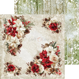 Craft O'Clock - Papirpakke 20x20 - Spirit Of Christmas - Mix - CC-C87-SCS-09
