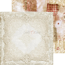 Craft O'Clock - Papirpakke 20x20 - Spirit Of Christmas - Mix - CC-C87-SCS-09